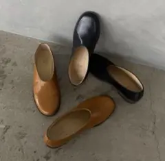 23cm HARUTA × CLANE FLAT SHOES