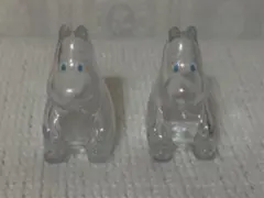 ムーミンクリアソフビフィギュア ムーミン2個