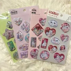 入手困難 セリア ウォーターシール ディズニーキャラクター 4枚セット♡