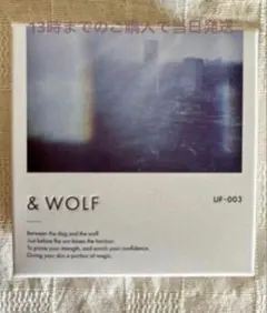 UF-003　Nオーガニック ＆WOLF　UVセラムリキッドファンデーション