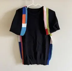 SOPHNET. SIDE COLOR PANEL CREW NECK KNITのサムネイル