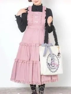 青木美沙子 マロンクリーム サンリオ しまむらコラボ ワンピース