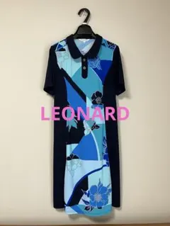 LEONARD半袖ひざ丈ワンピース　M~L 2026年最新】LEONARD レディース 半袖ひざ丈ワンピースの人気アイテム