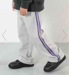 デビロック◎サイドラインワイドパンツ