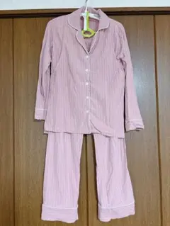 【上下セット】マタニティー パジャマ 長袖 入院 前開き 授乳口 ルームウェア