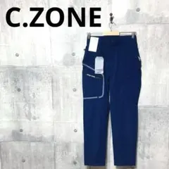 未使用タグ付き C.ZONE メンズ 作業着 カーゴパンツ S ネイビー