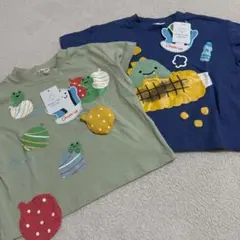 新品半袖Tシャツ2枚セット80cm 男の子向け　まとめ売り