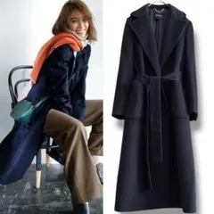 新品タグ&ハンガー付 48サイズ✨近年 MAX&Co ラナウェイロングランコート 2025年最新】マックスアンドコー max&co コート ラナウェイの