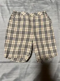 BURBERRY チェック柄ショートパンツ
