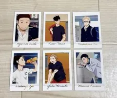 ハイキュー 黒尾鉄朗 月島蛍 西谷夕 夜久衛輔 ぱしゃこれ 6点セット