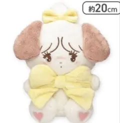 ♡匿名配送♡ 新品 未使用 mikko 抱きしめおリボンぬいぐるみ スフレ