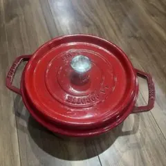 STAUB ストウブ ブレイザーソテーパン チェリー 中古 - メルカリ