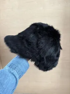 パピヨネ ファーキャップ