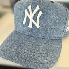NEW ERA ニューヨークヤンキース デニム キャップ　美品