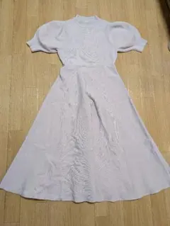MERCURYDUO 半袖ニットワンピース S