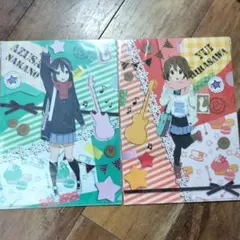 けいおん!! ローソン限定クリアファイル 唯 あずさ 未開封