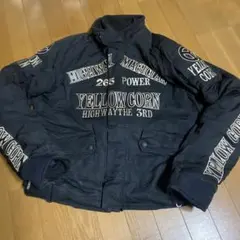 イエローコーン XL ブラック ウィンタージャケット YB-7302