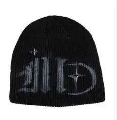 Thug Club スピアモチーフ ビーニー ブラック THUG CLUB】Iron Spear Pin Beanie (Thug Club/ニットキャップ