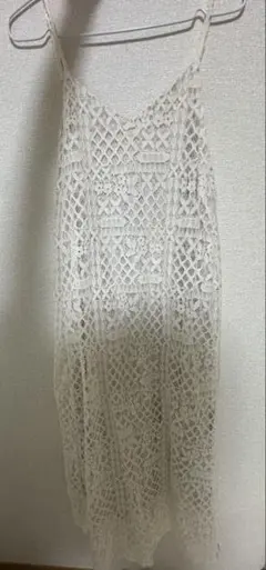 AMERICAN HOLIC レースキャミロングワンピースアイボリーLのサムネイル
