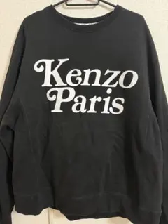 KENZO Vネック バックロゴスウェット KENZO - 【限定】'KENZO VERDY MARKET' エンブロイダリー スウェット