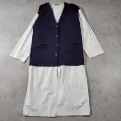 美品nest Robe Fine Ramie Tucker レースベスト ジレ - メルカリ