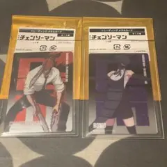 ベースヤードトーキョー　トレーディングメタルカード　チェンソーマン & ボム