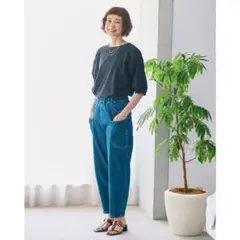 しまむら✾シーズンリーズンコラボ　 ドット柄トップスＬ