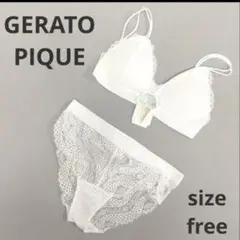 新品　GERATO PIQUE ジェラピケ　下着　レディース　ジェラートピケ　白