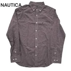 NAUTICA ボタンダウンシャツ チェック 1-15