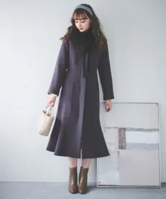 トランテアン　ソン　ドゥ　モード ファー付きマーメイドコート