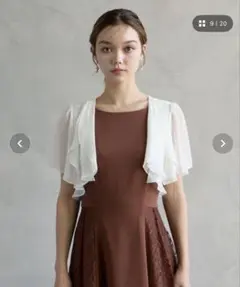 AIMER ラッフルシフォンボレロのサムネイル