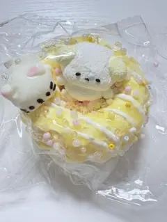 MOMOCO 鼻水わんこ ねこ ドーナツ スクイーズ