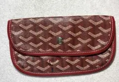 GOYARD ゴヤール ポーチ　レッド 匿名配送のサムネイル