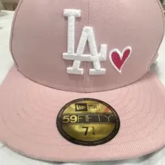 ね*ね様 New Era ニューエラ ピンク 白 キャップ - メルカリ