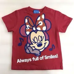 東京ディズニーリゾート　ミニーマウス　Tシャツ　子供　パーク内利用　110cm