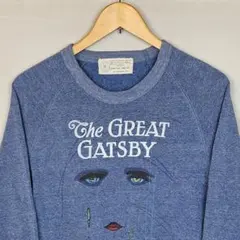 The Great Gatsby 表紙アート トレーナー 海外古着 裏起毛