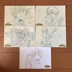ヒロアカ ポストカード5枚セット