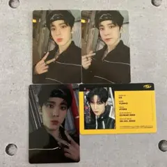 ATEEZ アチズ ユノ トレカ4枚セット