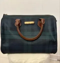 ポロラルフローレン ミニボストンバック レザーヴィンテージ