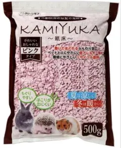小動物 紙床 ピンク 500g×2のサムネイル