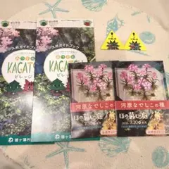 TGS2025 配布　ほの暮しの庭　セット　ステッカー　　匿名　美品　ノベルティ