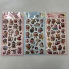 しんちゃん立体シール3枚セット