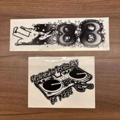 88tees ステッカー 2枚セット