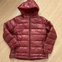 パタゴニア　10歳　140cmくらい　ダウン　赤系