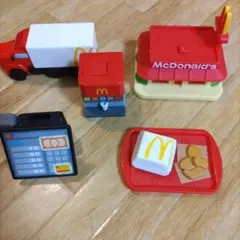 マクドナルド ミニチュア おもちゃ 세트