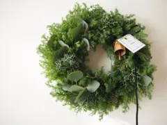 ⌘ 森のクリスマスリース ⌘ 35cm 【 受注製作 】
