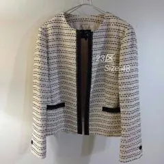 23区 ノーカラージャケット　ツィード　セレモニー　卒業式　入学式　大きいサイズ