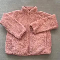 ピンク フリースジャケット