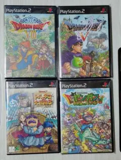 【ps2】ドラゴンクエストシリーズ 4本（送料込み）