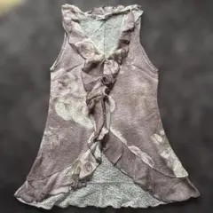 Rosa Chéri 薄紫色ノースリーブニットチュニック